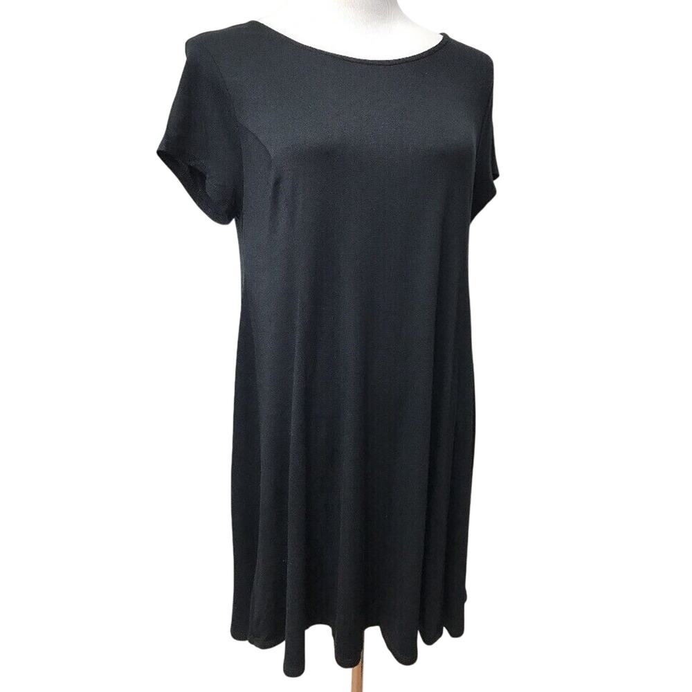 42 Pops Dress Womens Medium Black